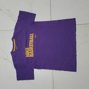 Purple Nike Basketball Shirt